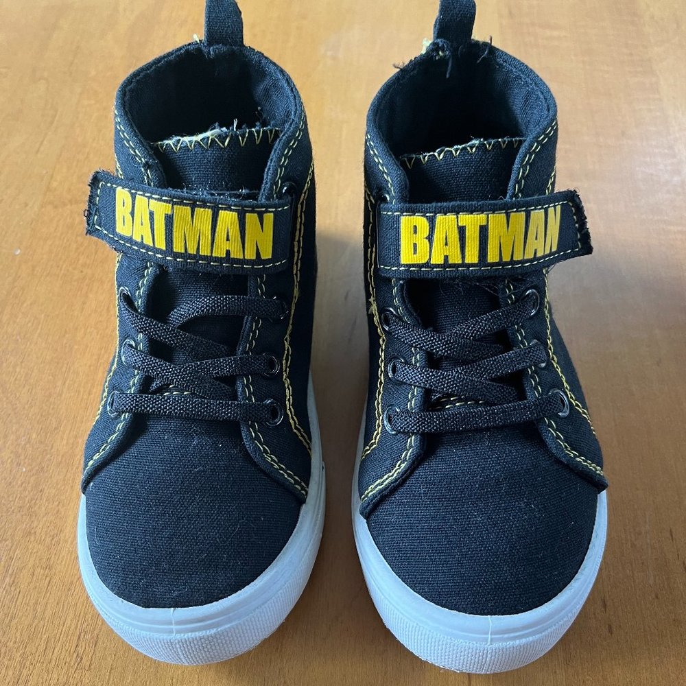 Batman Black/Yellow High Top Sneakers